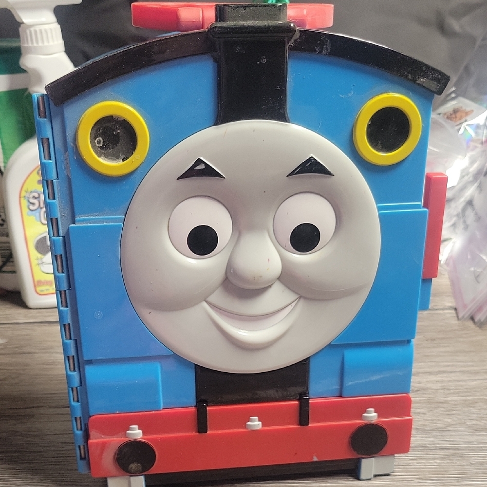 2008‎ Thomas & Friends Blue Toy Train Collector Case